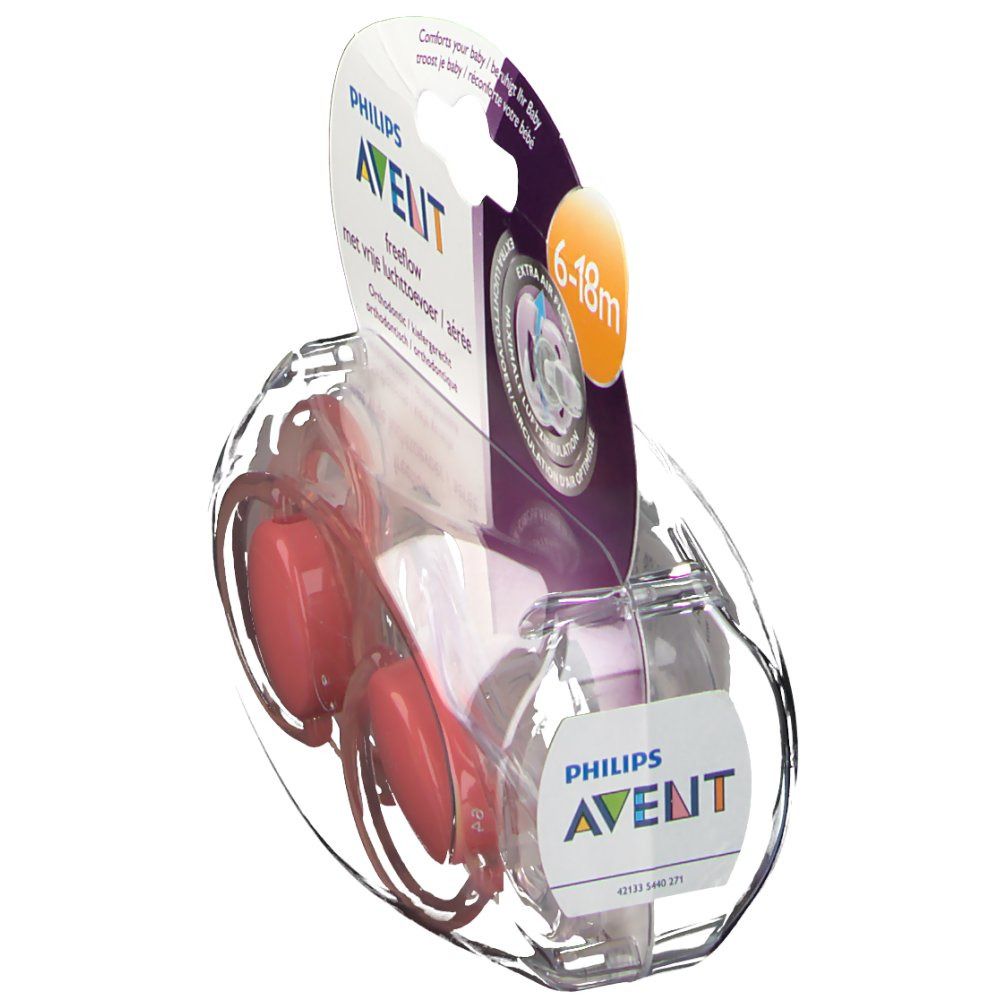 Philips® AVENT Freeflow Beruhigungssauger 6-18 Monate (Farbe/Motiv nicht wählbar)