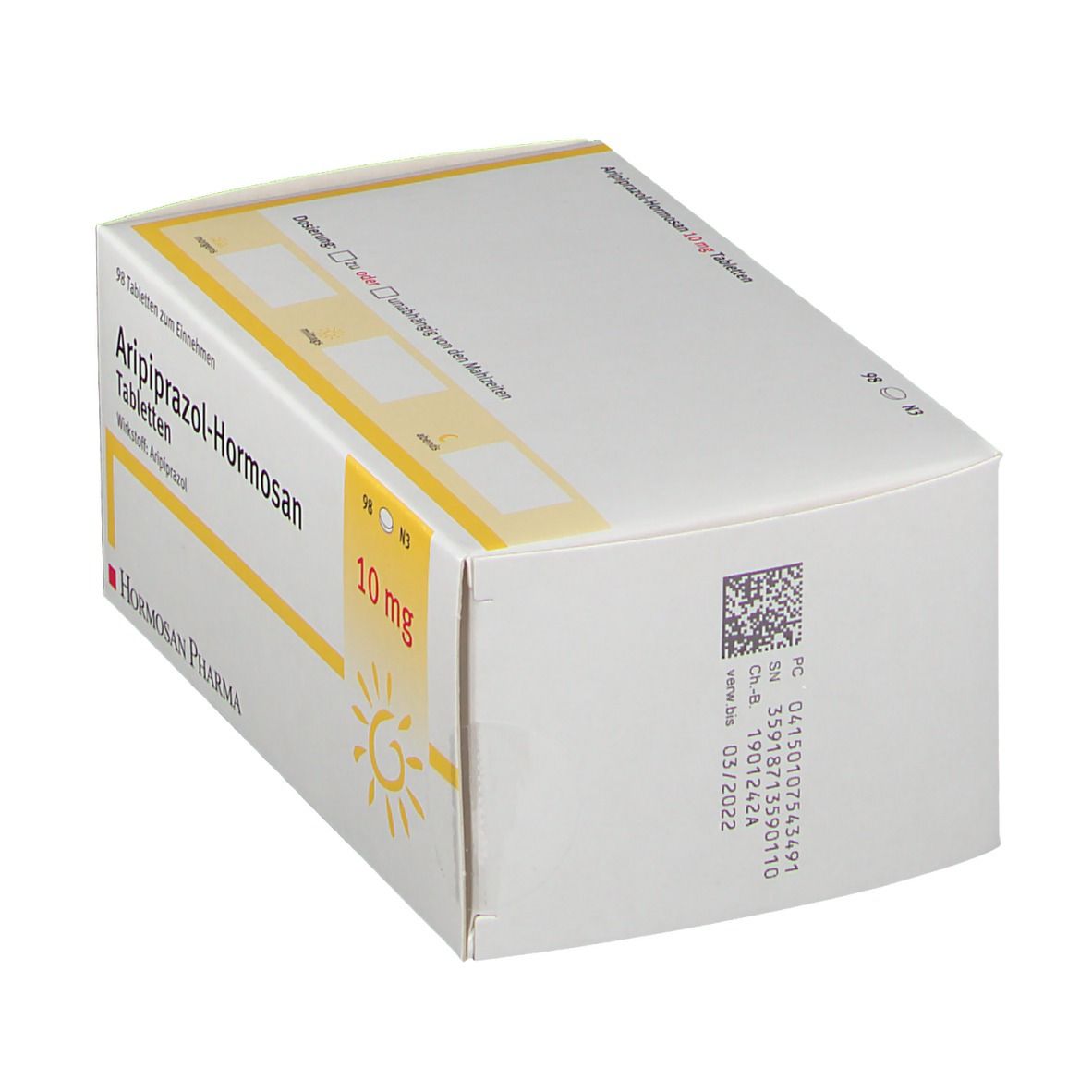 Aripiprazol Hormosan 10 mg Tabletten 98 St