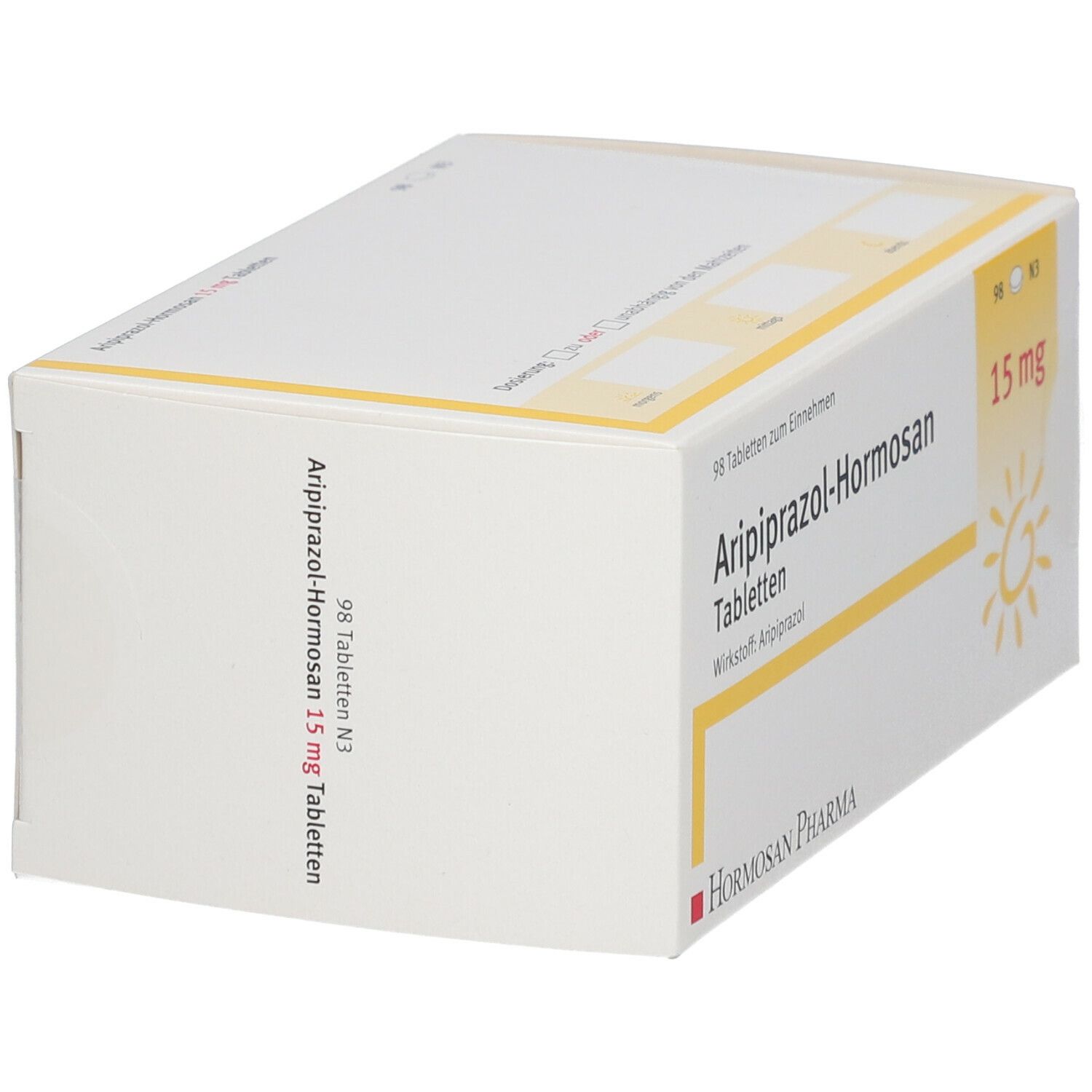 Aripiprazol Hormosan 15 mg Tabletten 98 St