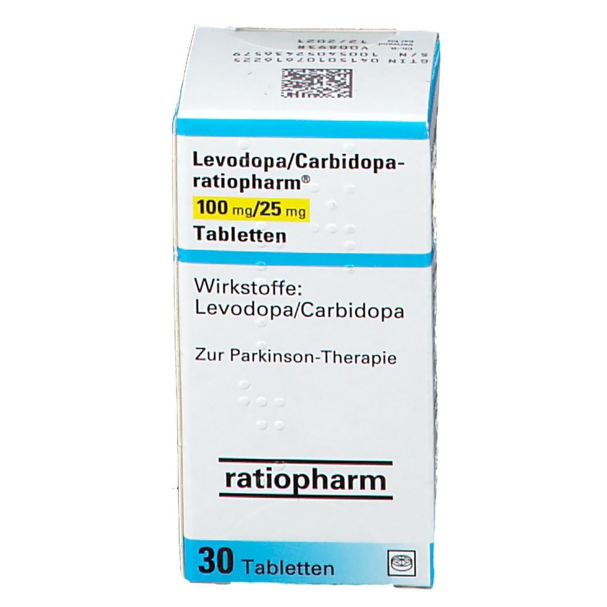 Levodopa/Carbidopa-ratiopharm® 100 mg/25 mg