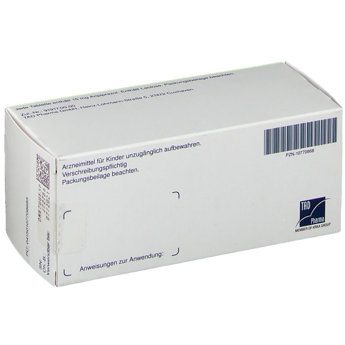 Aripipan 15 mg