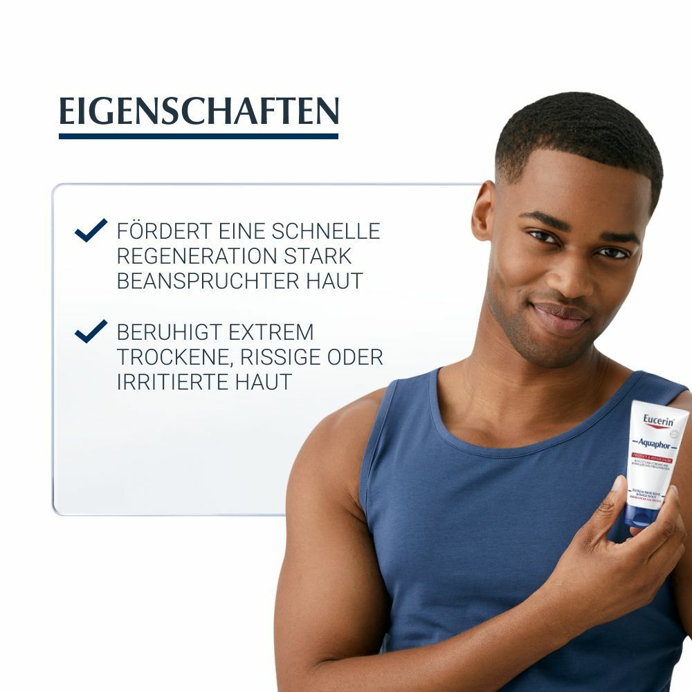 Eucerin® Aquaphor Protect & Repair Salbe – Schützt & pflegt stark beanspruchte Haut – Unterstützt die Hautregeneration- Jetzt 20 % sparen* mit eucerin20