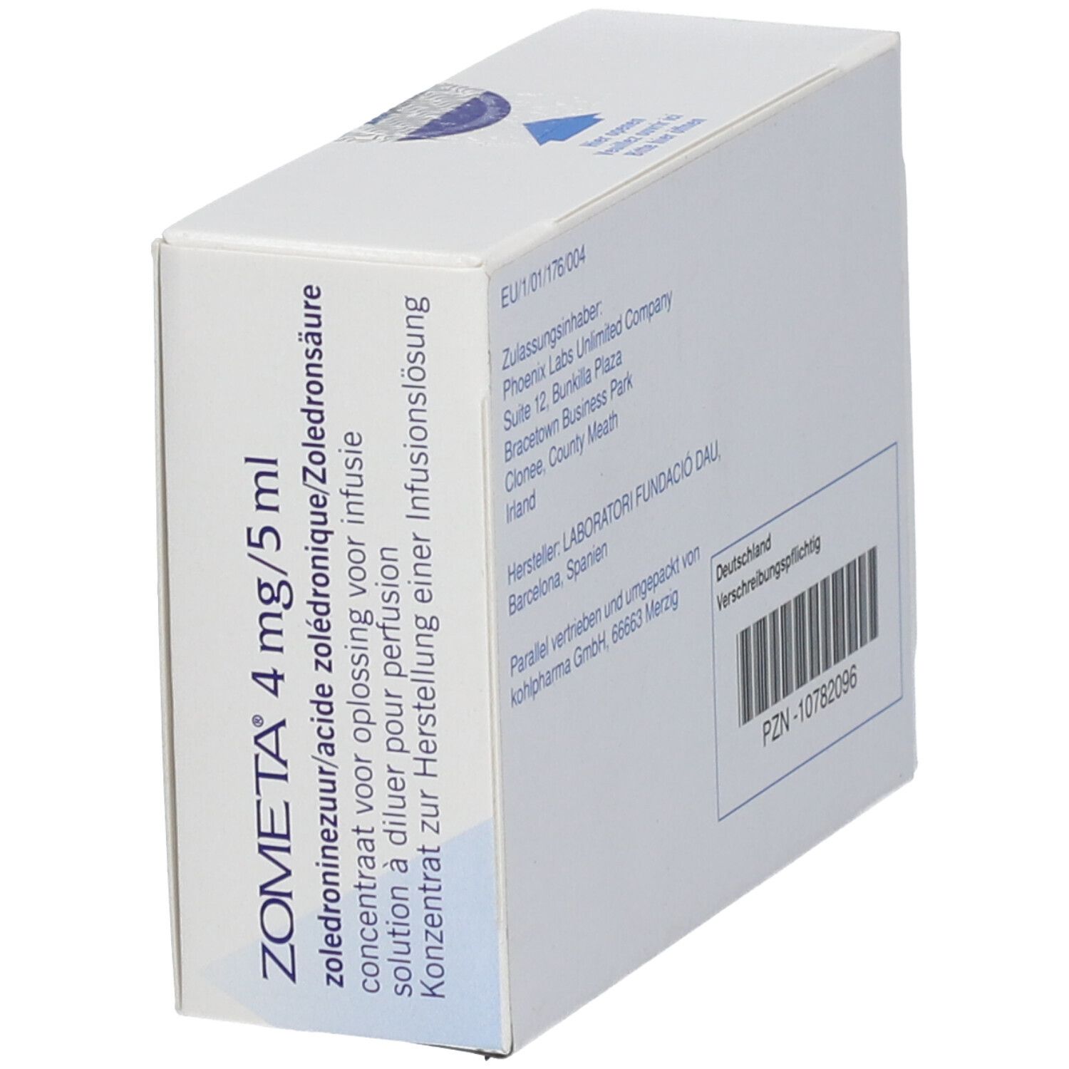Zometa 4 mg/5 ml
