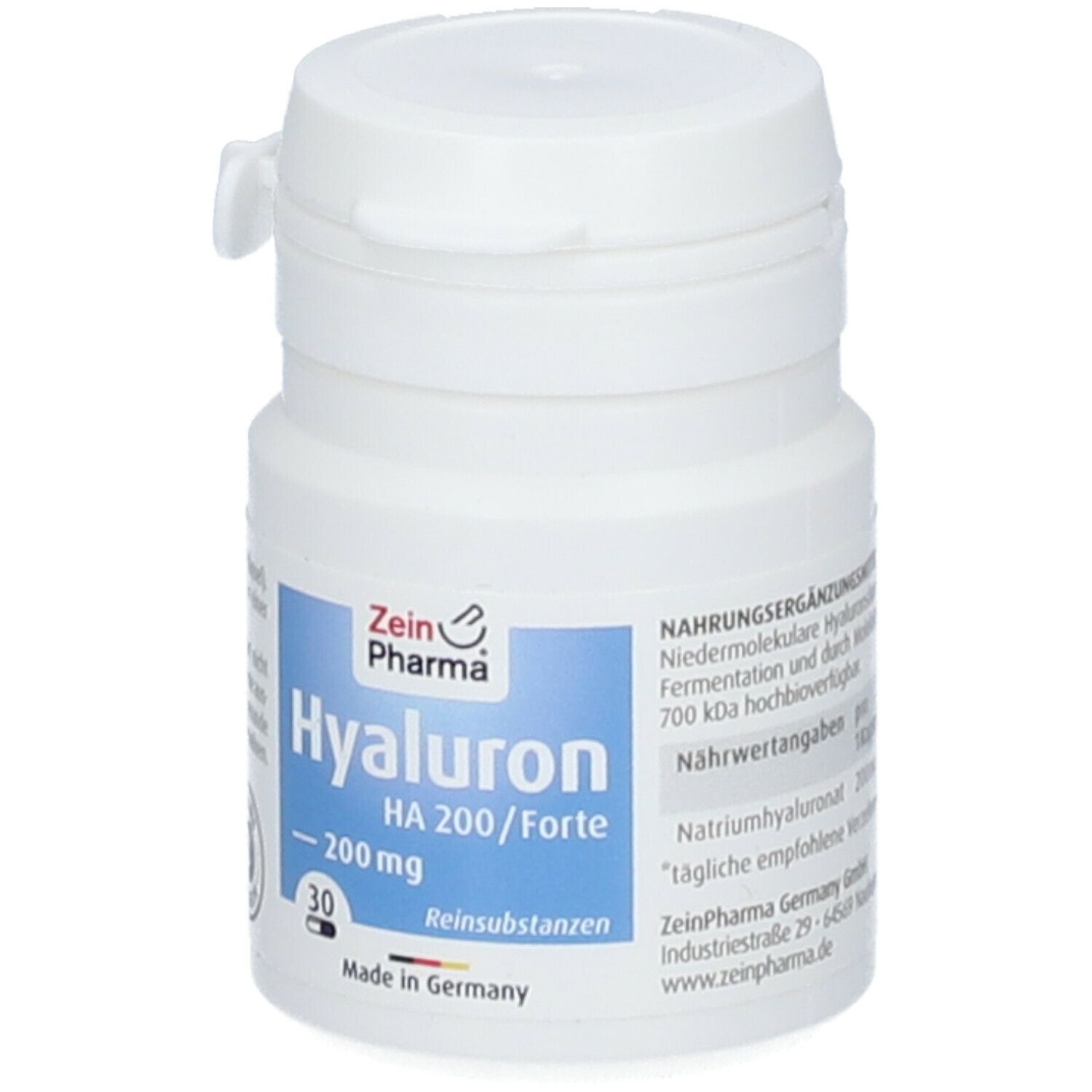 ZeinPharma® Hyaluron Forte Kapseln HA 200 mg