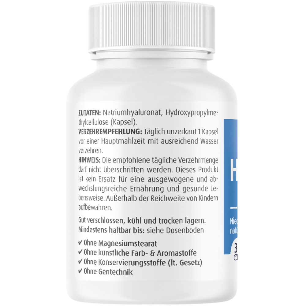 ZeinPharma® Hyaluron Forte Kapseln HA 200 mg