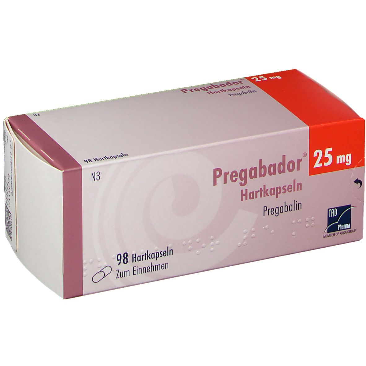 PREGABADOR 25MG HKP