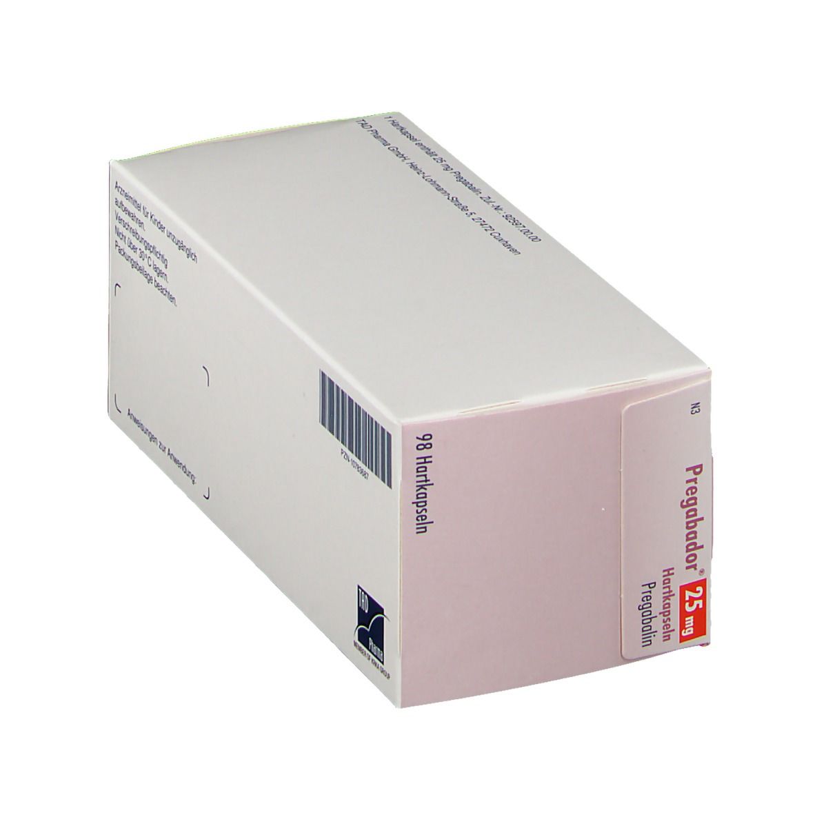 PREGABADOR 25MG HKP