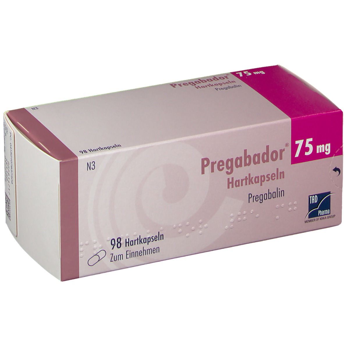 PREGABADOR 75 mg Hartkapseln