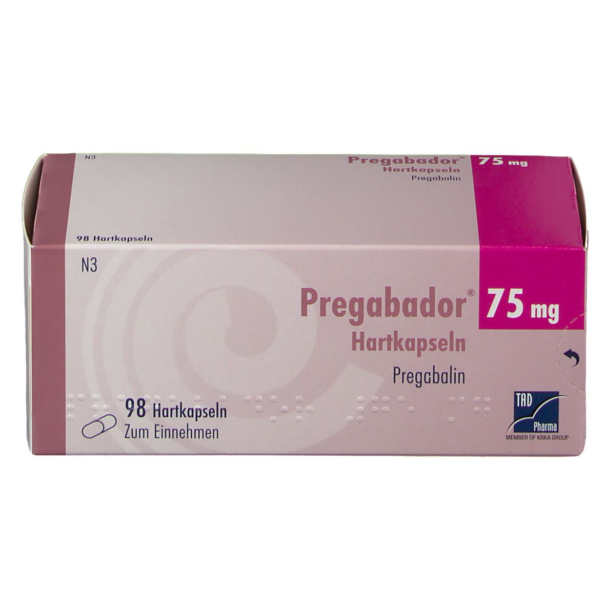 PREGABADOR 75 mg Hartkapseln
