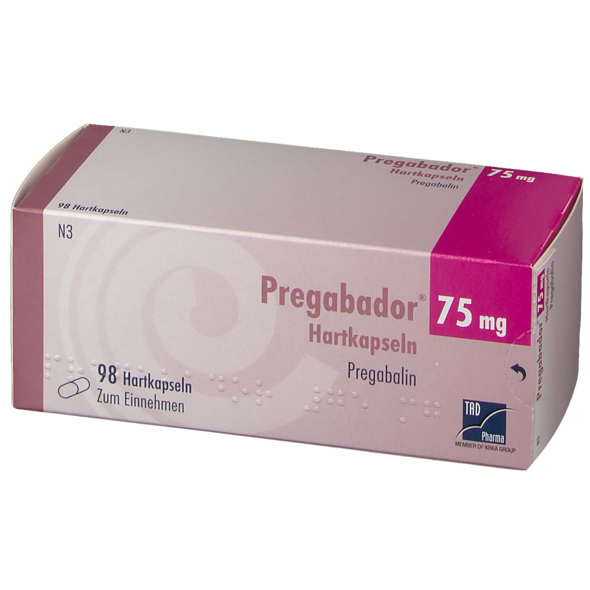 PREGABADOR 75 mg Hartkapseln