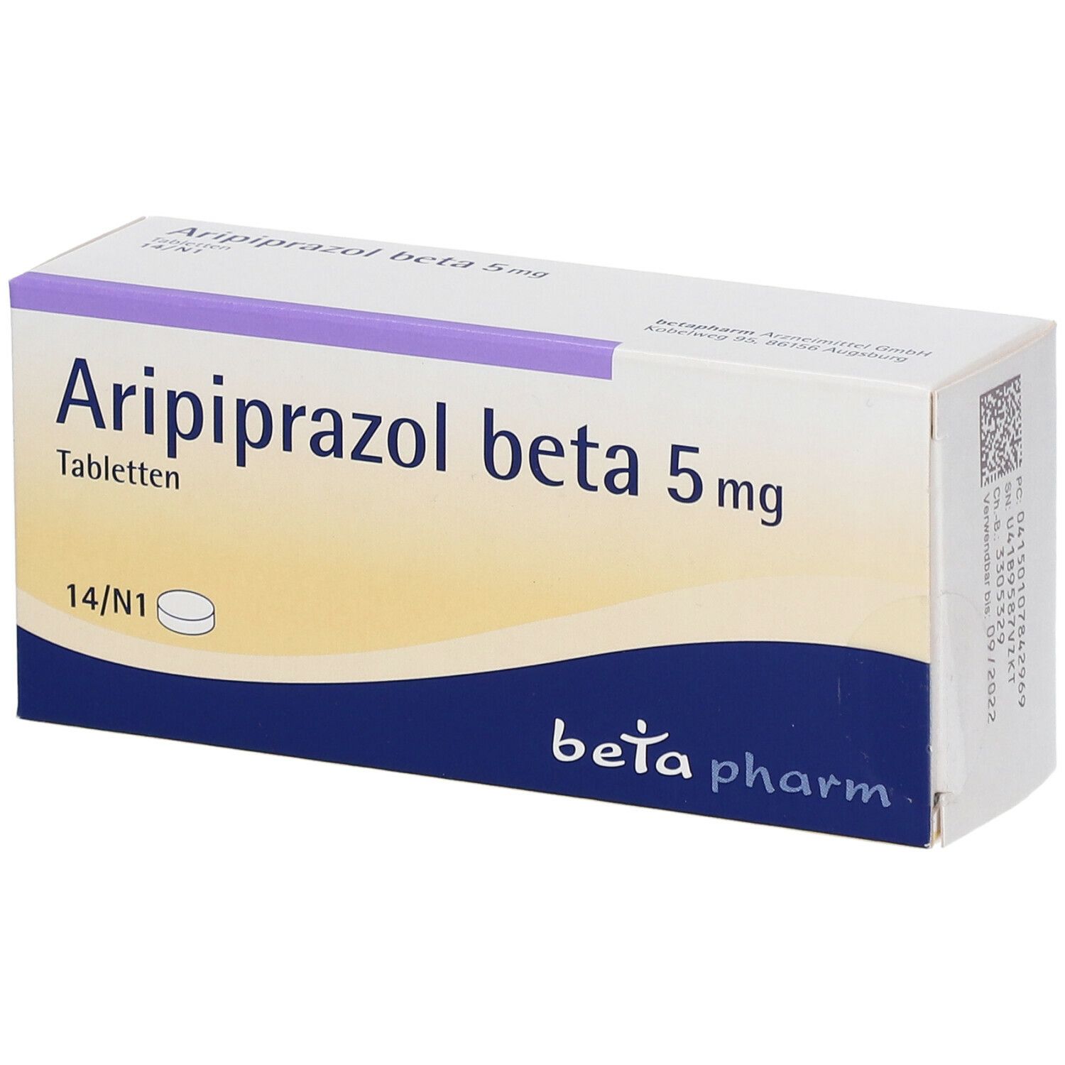 Aripiprazol beta 5 mg