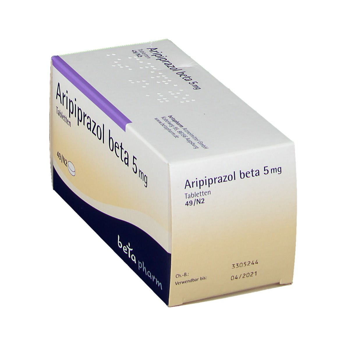 Aripiprazol beta 5 mg Tabletten 49 St