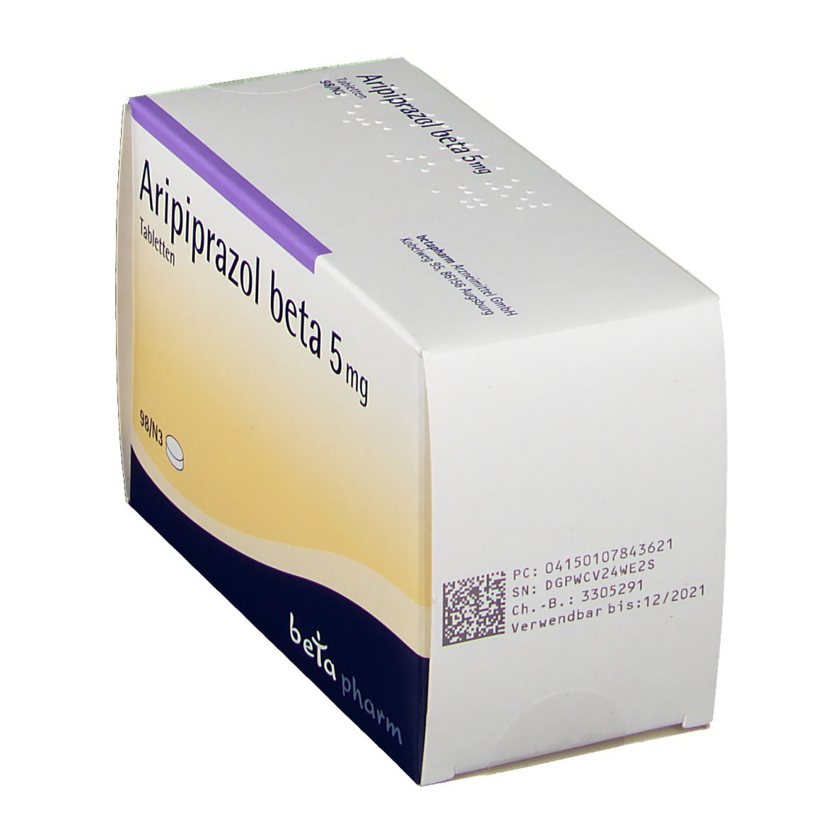 Aripiprazol beta 5 mg Tabletten 98 St