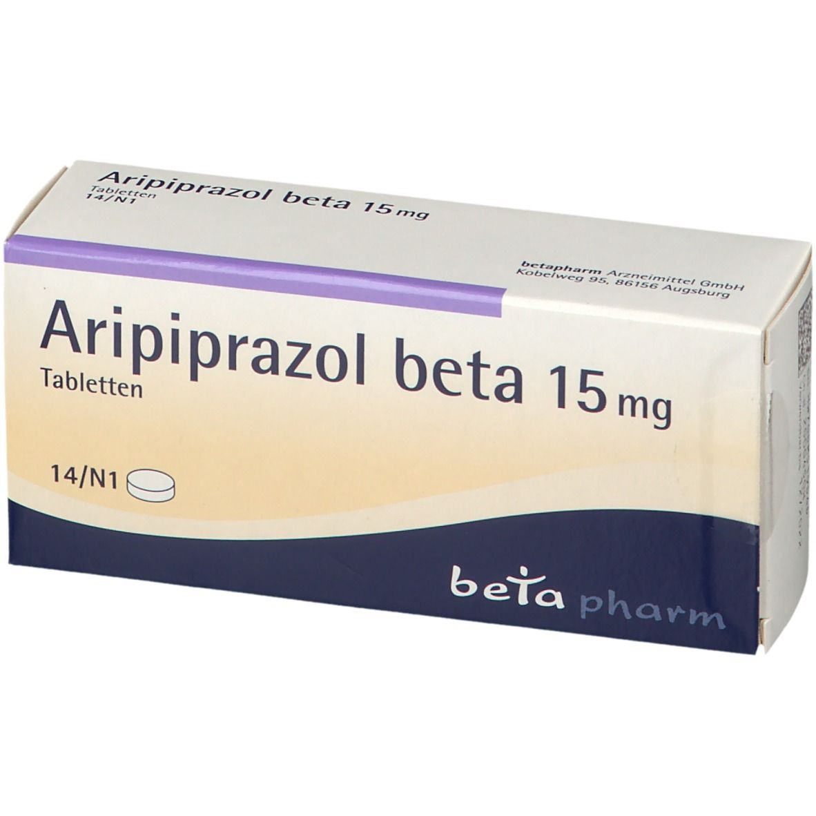 Aripiprazol beta 15 mg