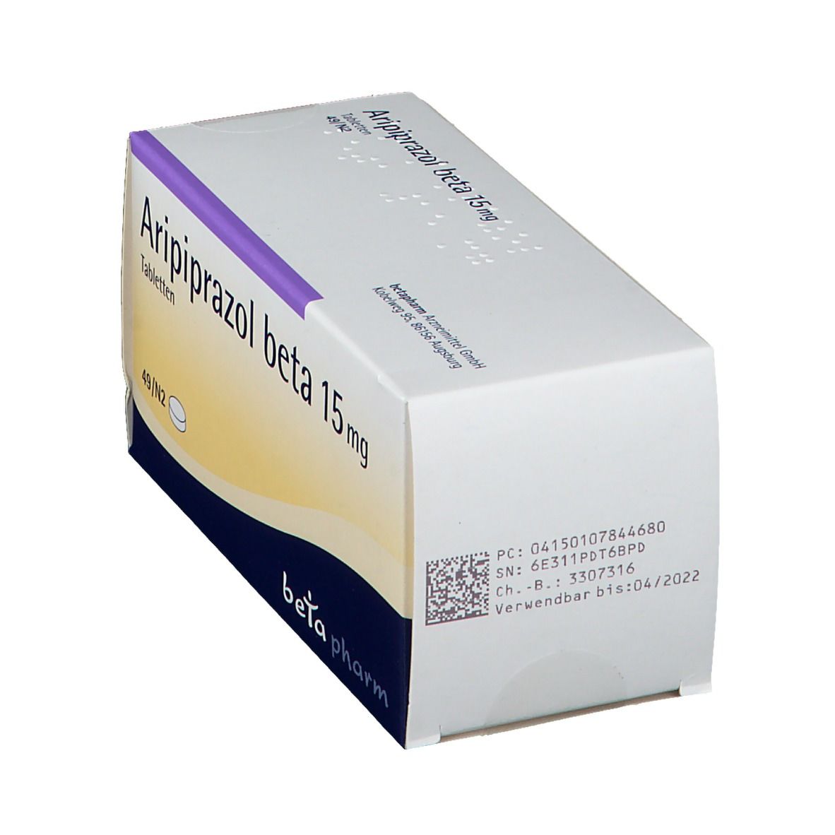 Aripiprazol beta 15 mg Tabletten 49 St