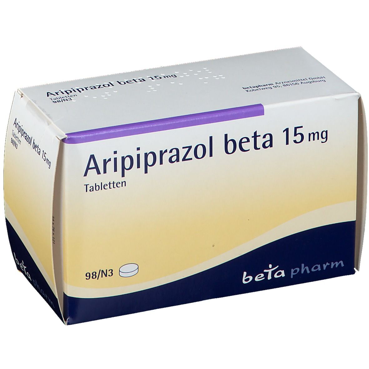 Aripiprazol beta 15 mg