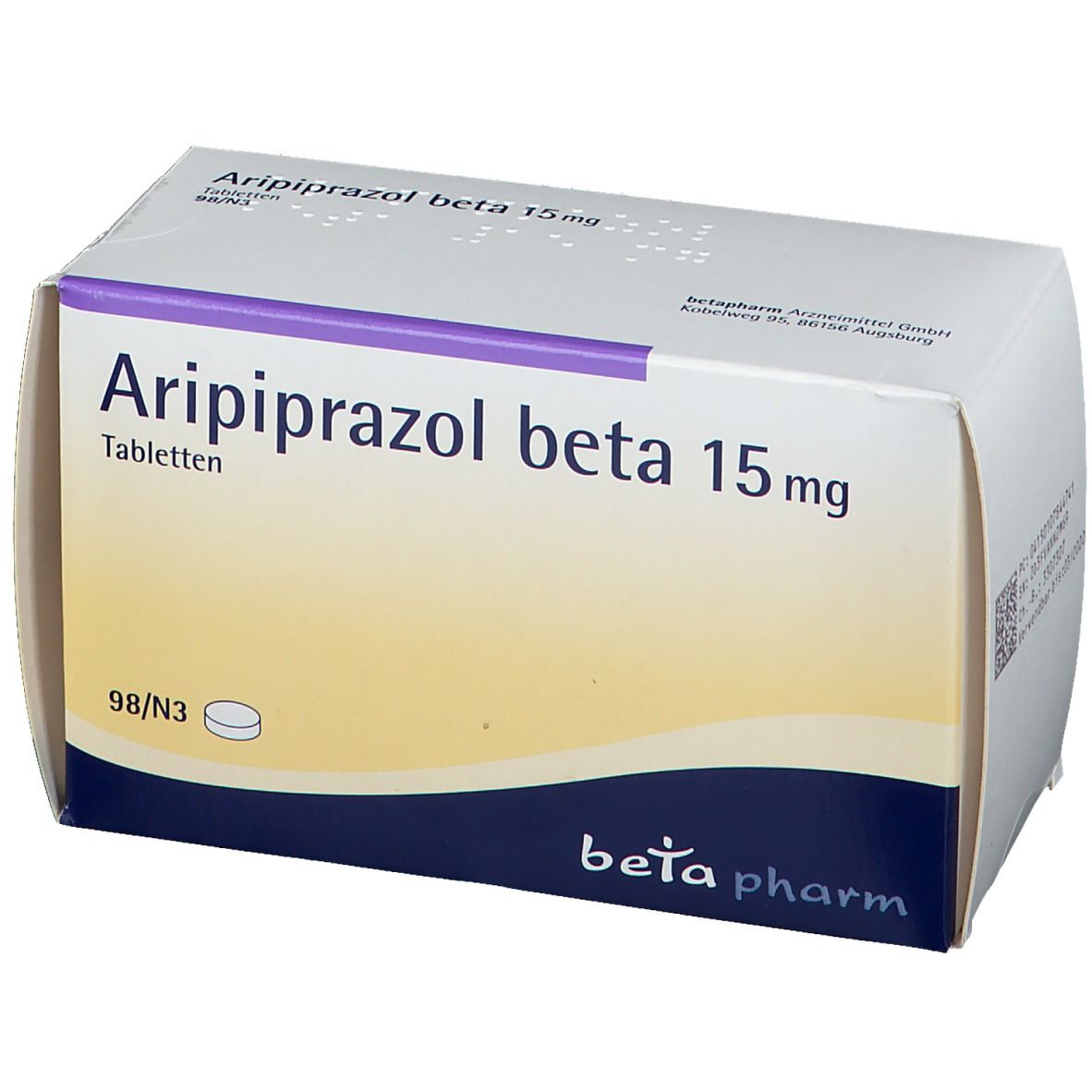 Aripiprazol beta 15 mg