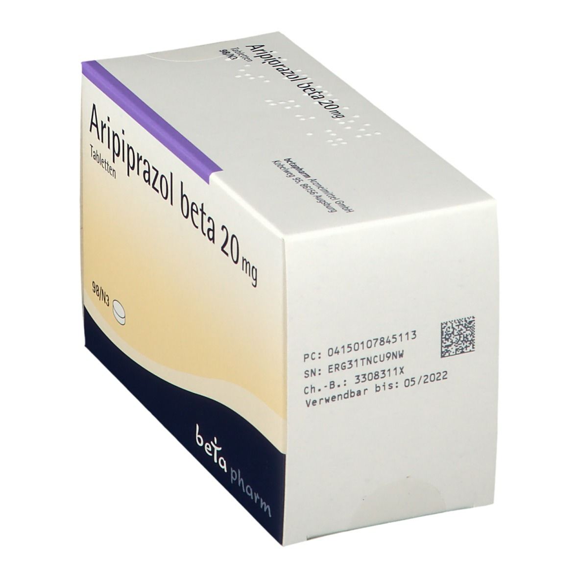 Aripiprazol beta 20 mg