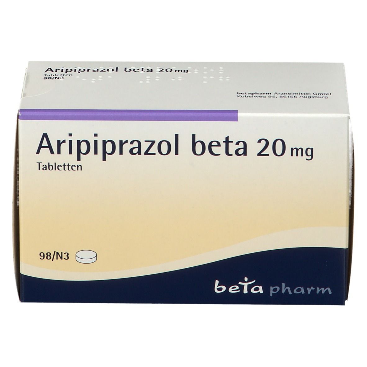 Aripiprazol beta 20 mg