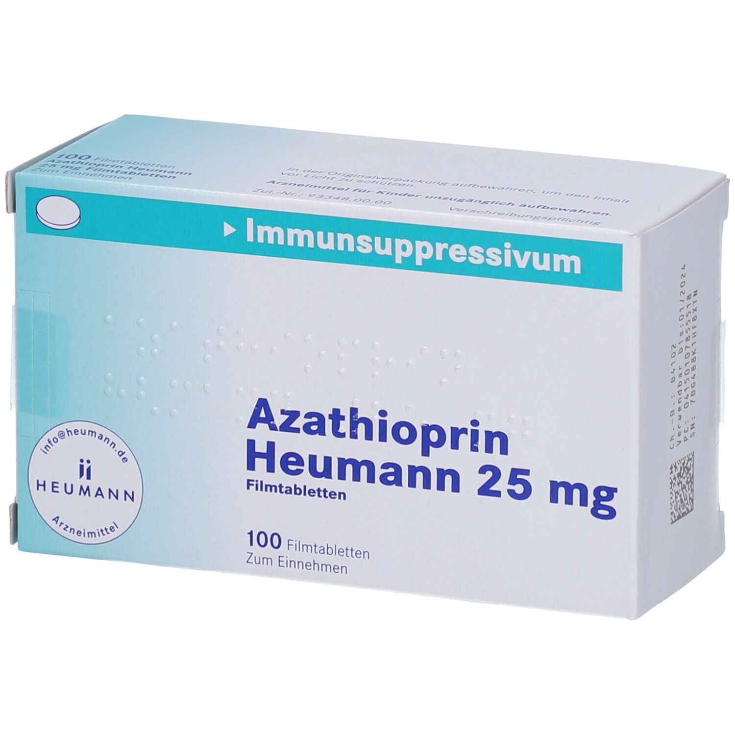 Azathioprin Heumann 25 mg Filmtabletten 100 St