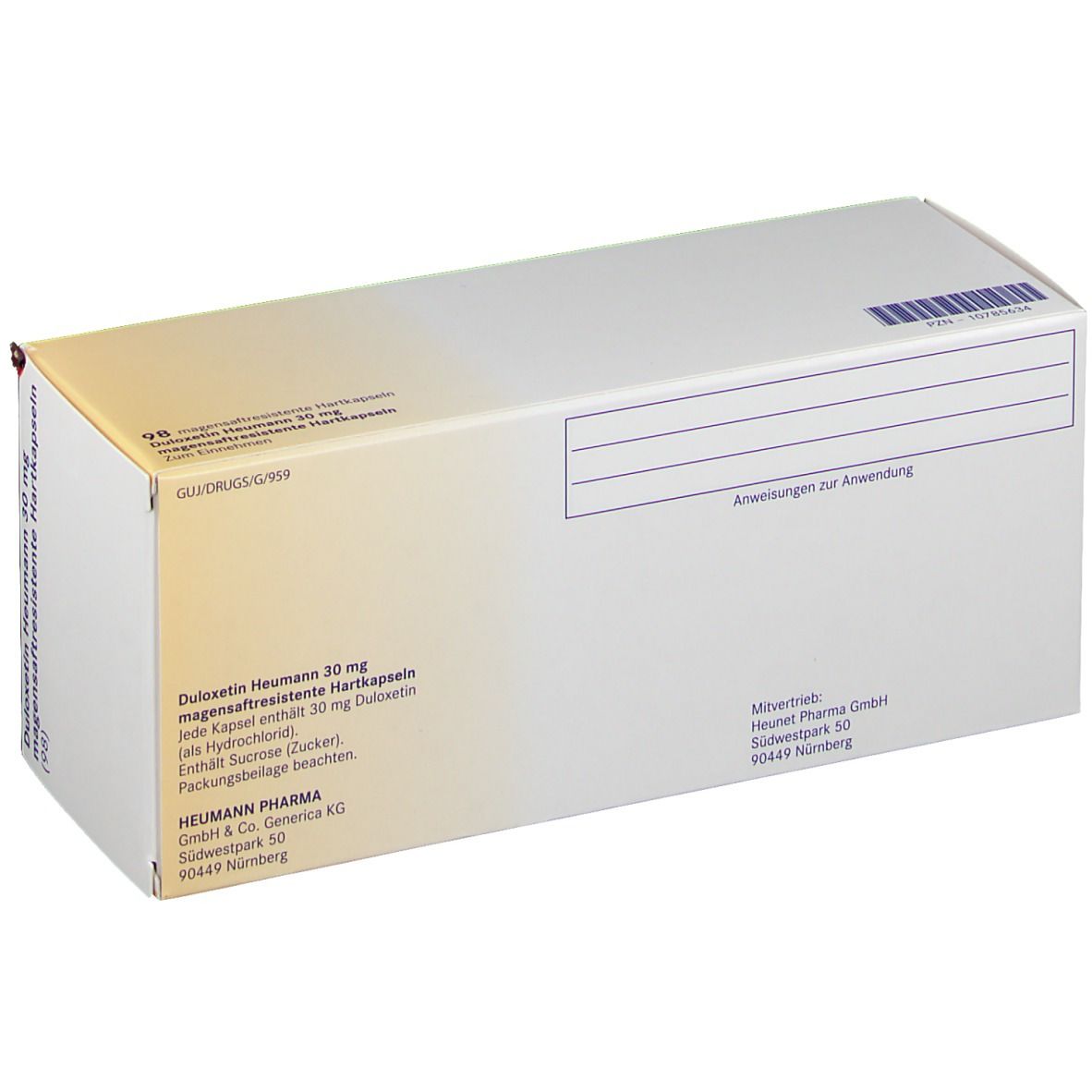 Duloxetin Heumann 30 mg