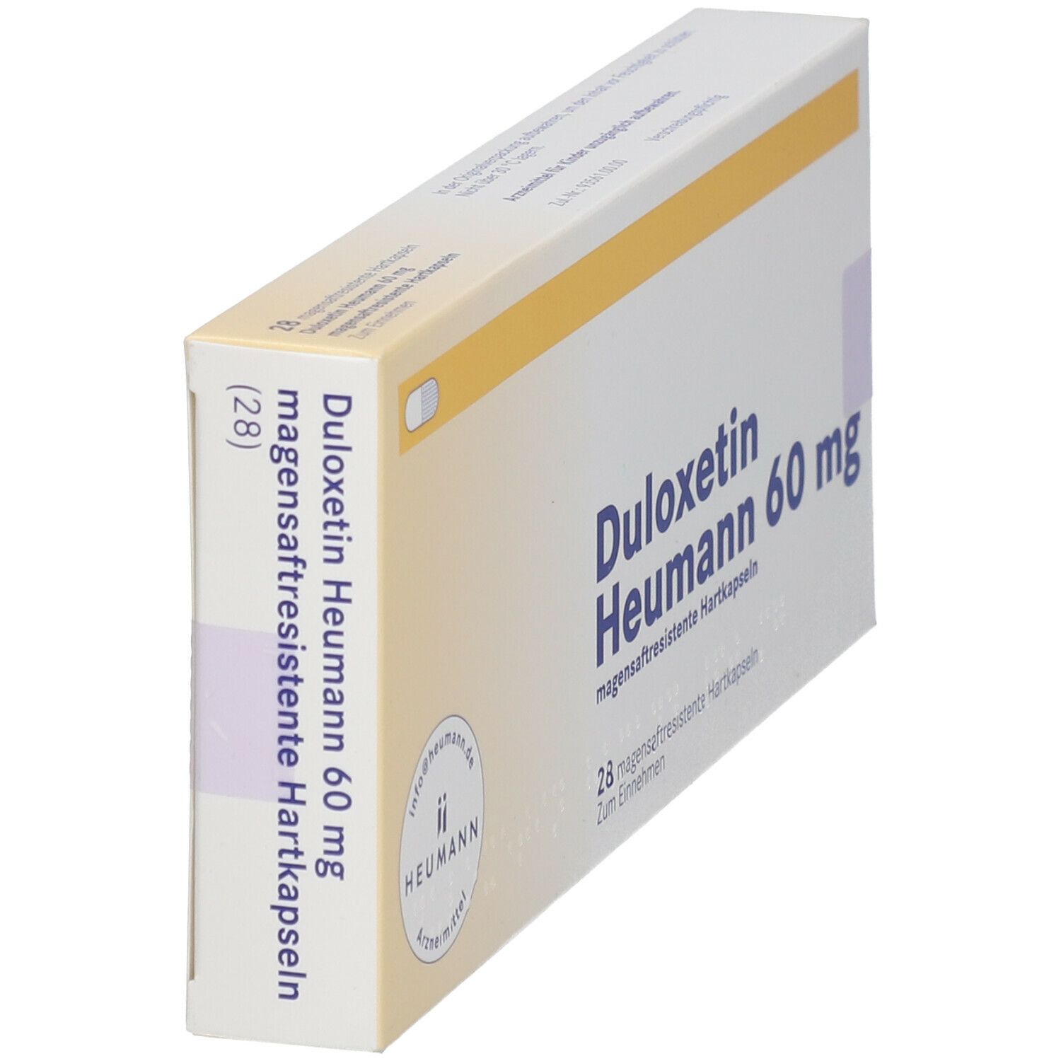 Duloxetin Heumann 60 mg magensaftres.Hartkapseln 28 St Magensaftresistente Hartkapseln