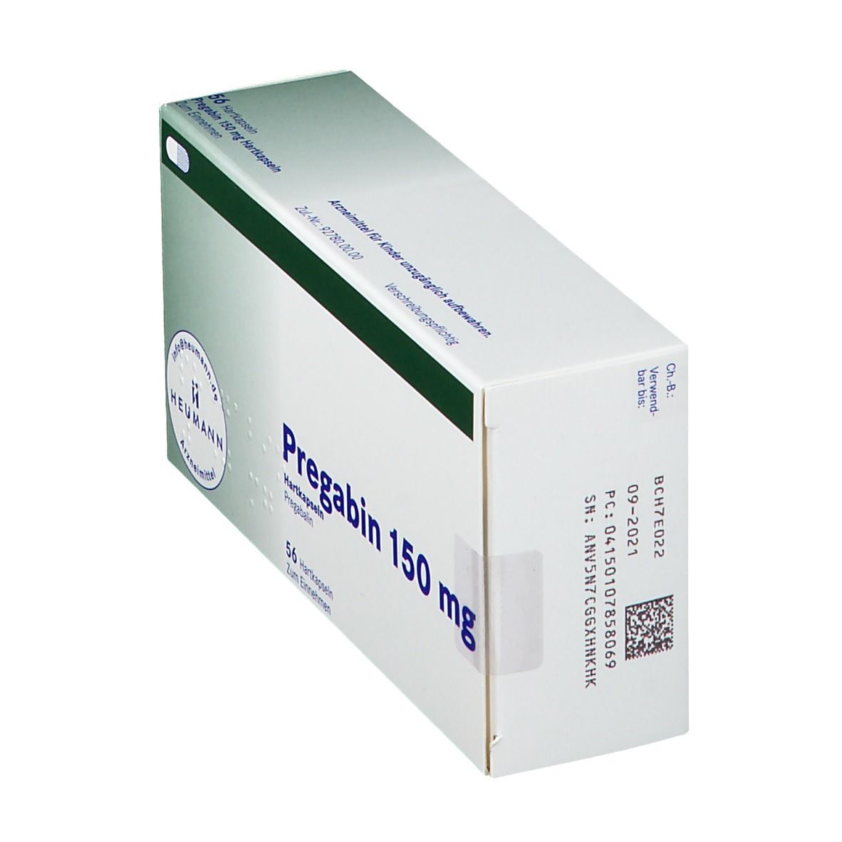 Pregabin 150 mg Hartkapseln 56 St