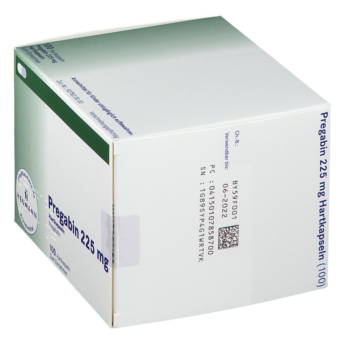 Pregabahexal 225 mg Hartkapseln 100 St