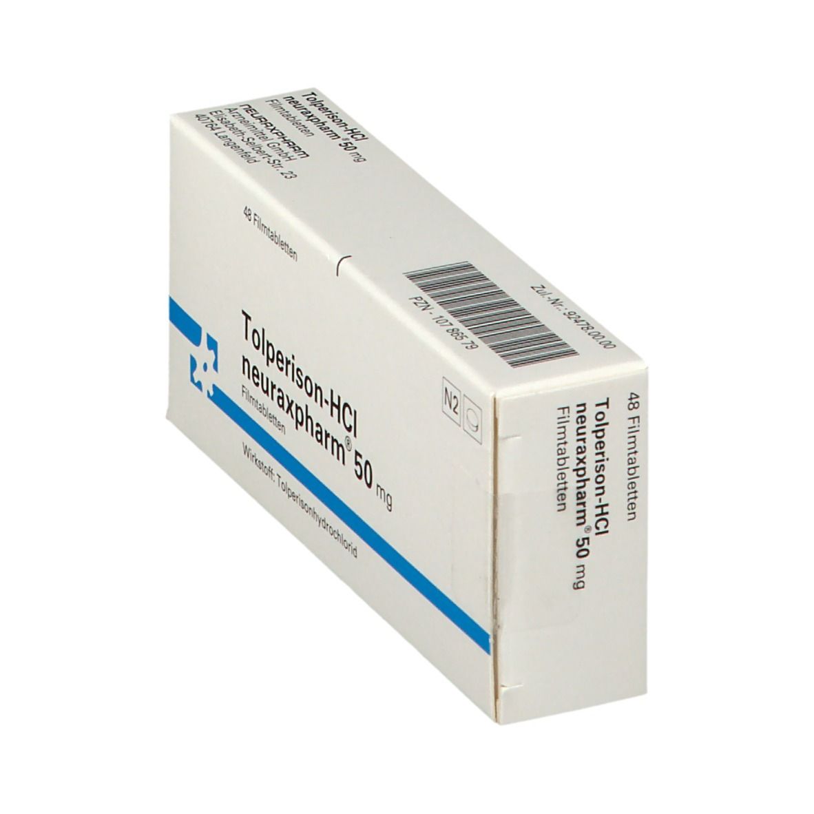 Tolperison-Hcl neuraxpharm 50 mg 48 St Filmtabletten