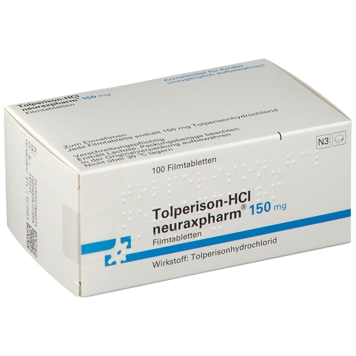 Tolperison-HCl neuraxpharm® 150 mg