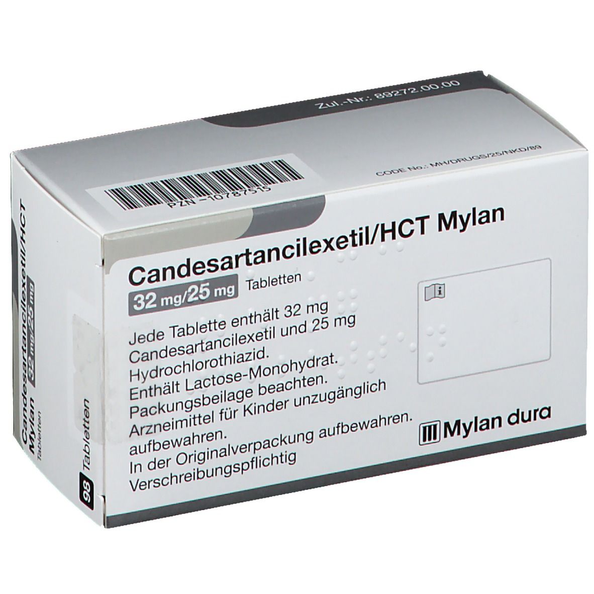 Candesartancilexetil/HCT Mylan 32 mg/25 mg