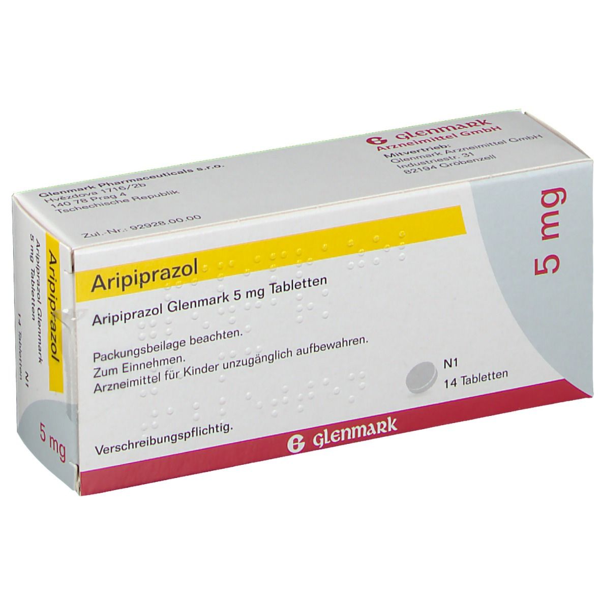 Aripiprazol Glenmark 5 mg