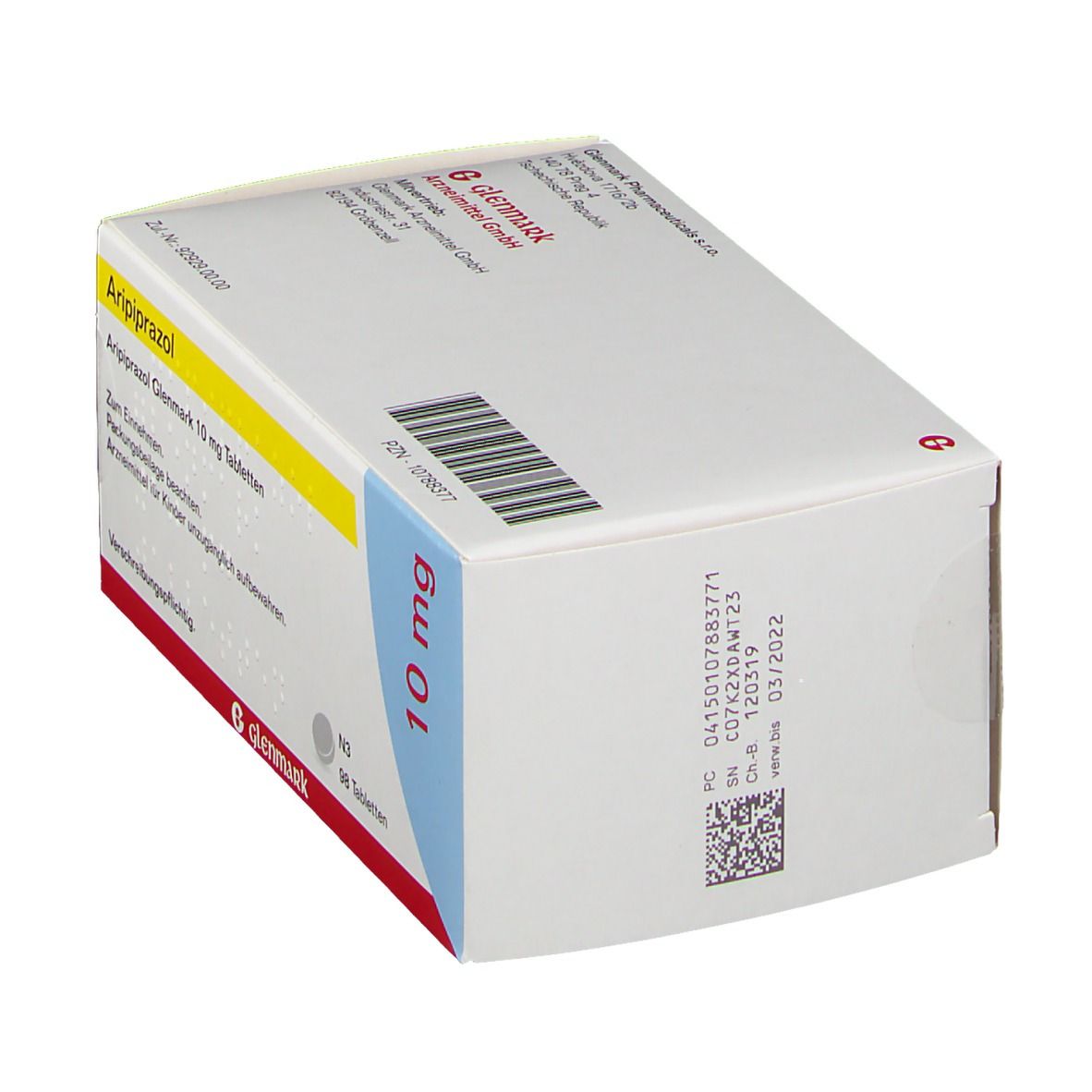 Aripiprazol Glenmark 10 mg Tabletten 98 St