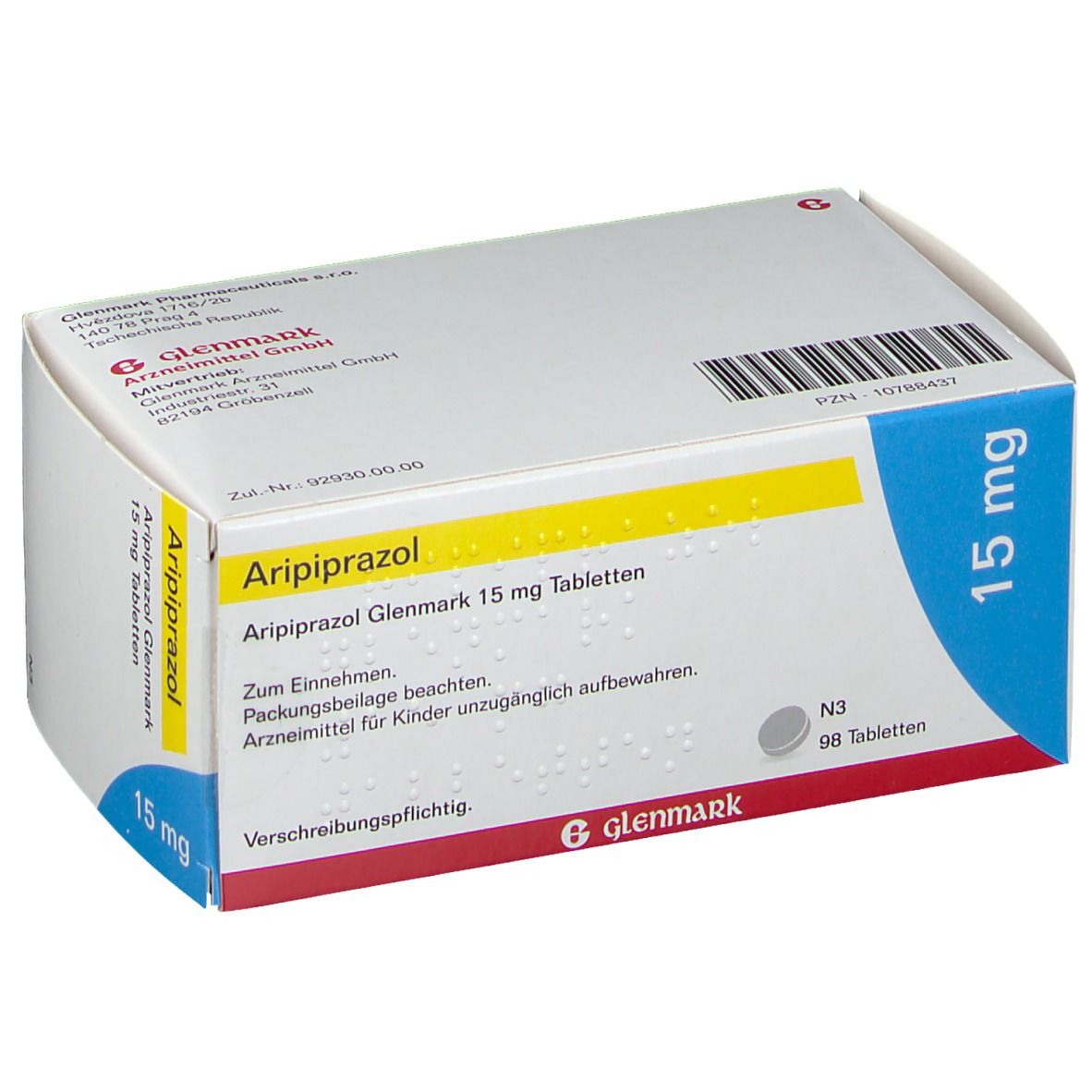 Aripiprazol Glenmark 15 mg
