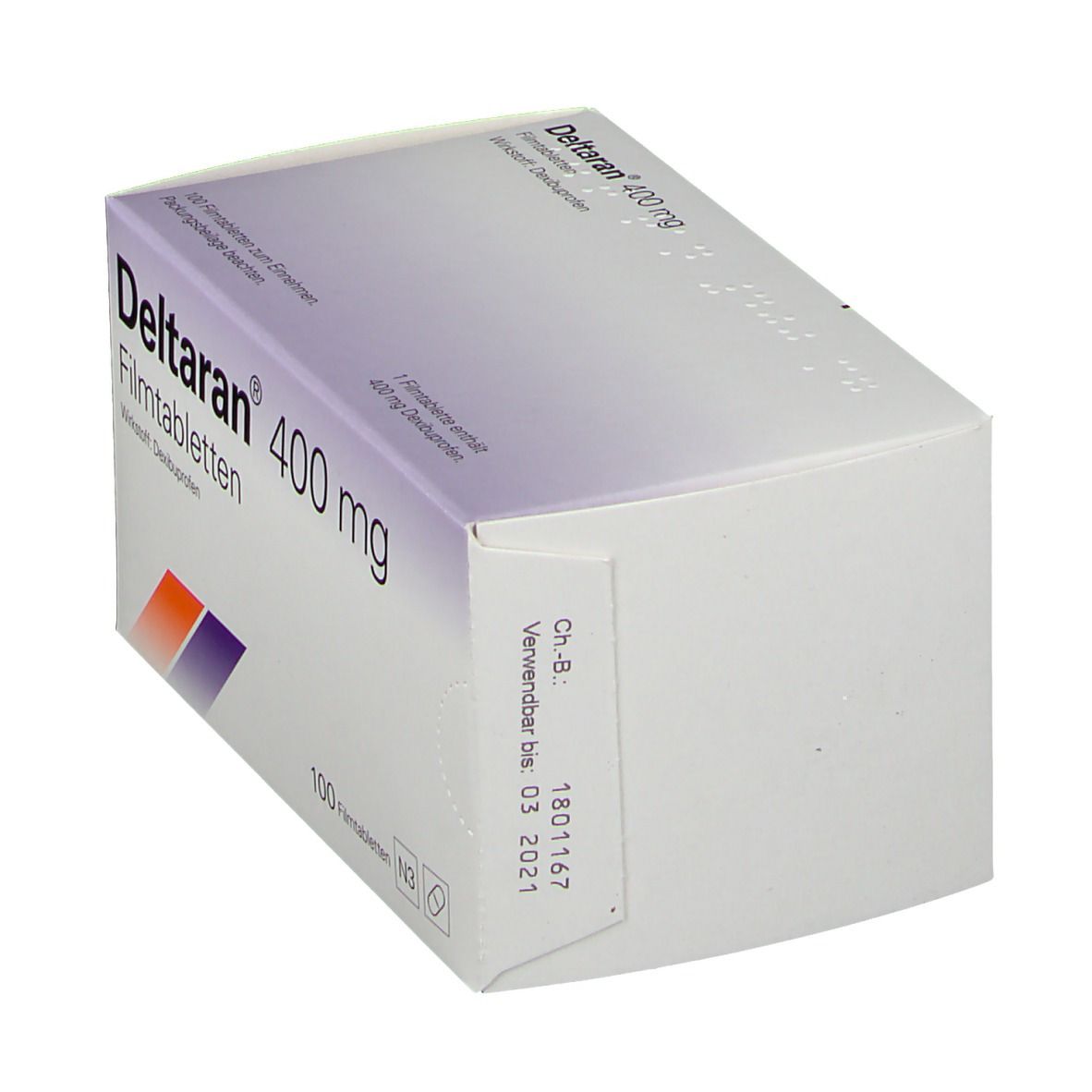 Deltaran 400 mg Filmtabletten 100 St