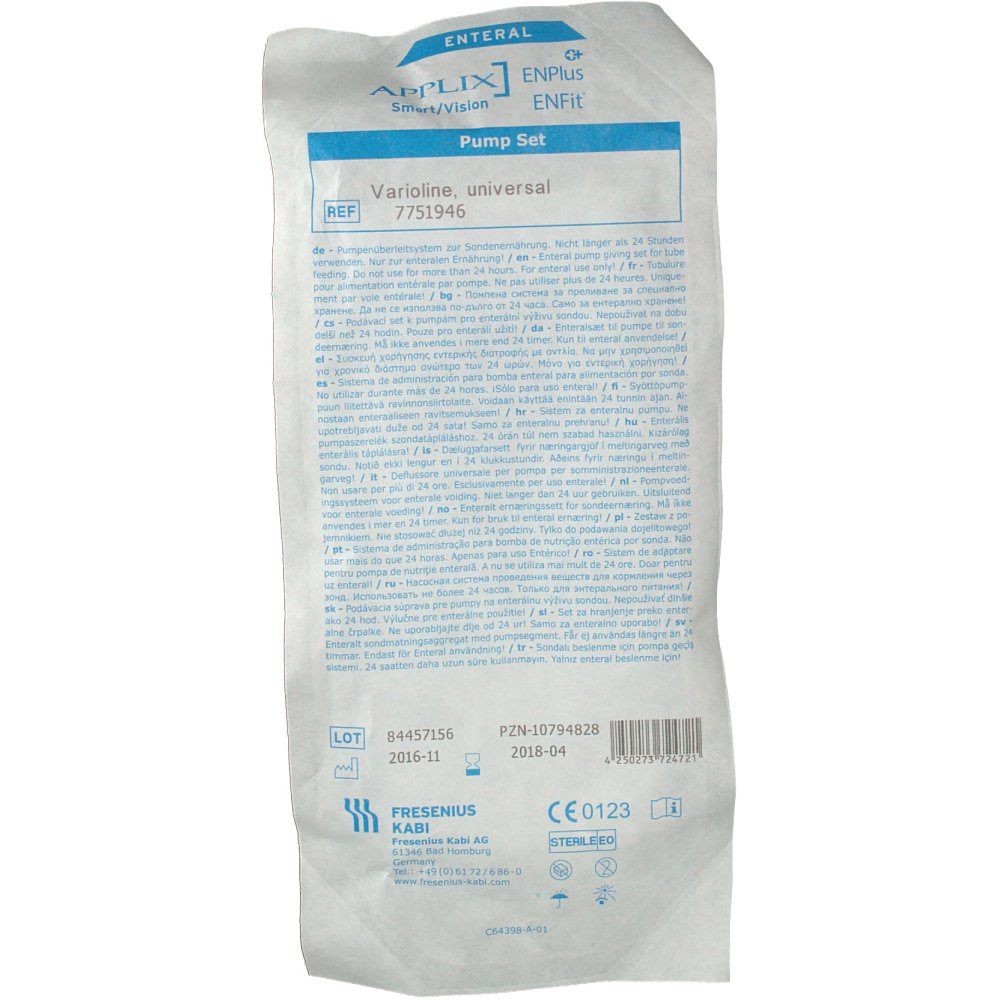 APPLIX® Pumpenset VarioLine ENFit universal