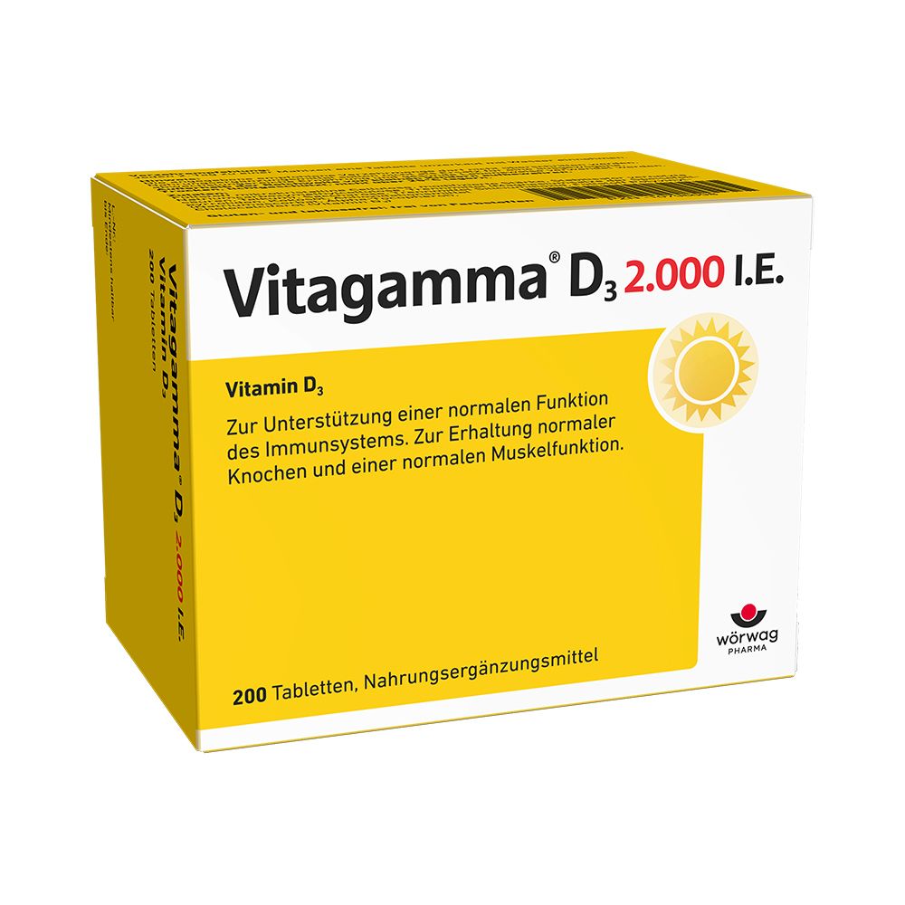 Vitagamma® Vitamine D3 2.000 I.e.