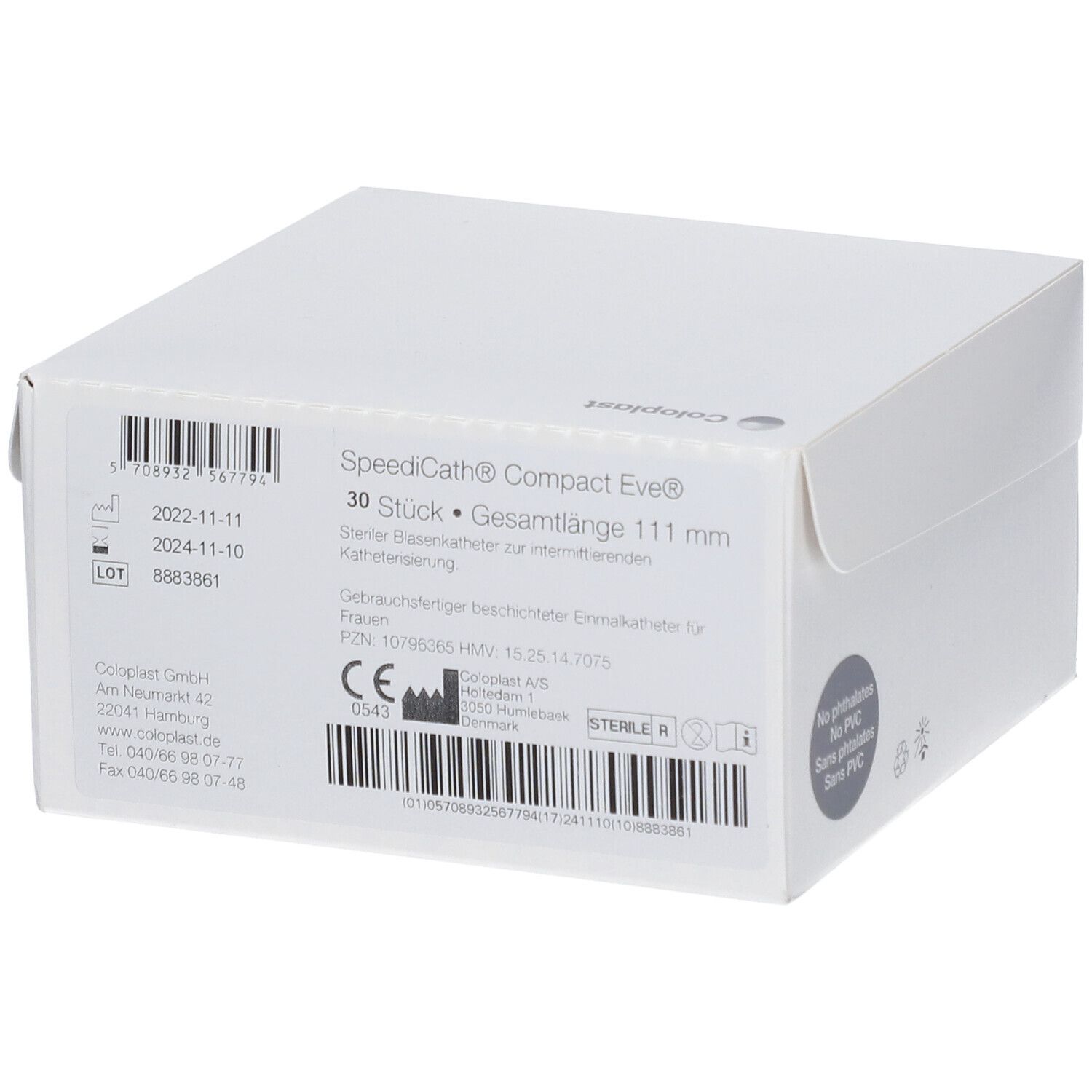 SpeediCath® Compact Eve CH 12