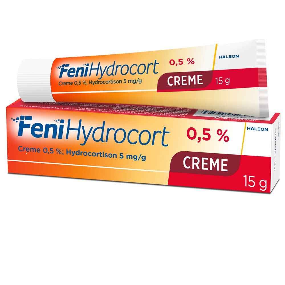 FeniHydrocort Creme 0,5 %, Hydrocortison 5 mg/g, , wirksam bei Hautentzündungen