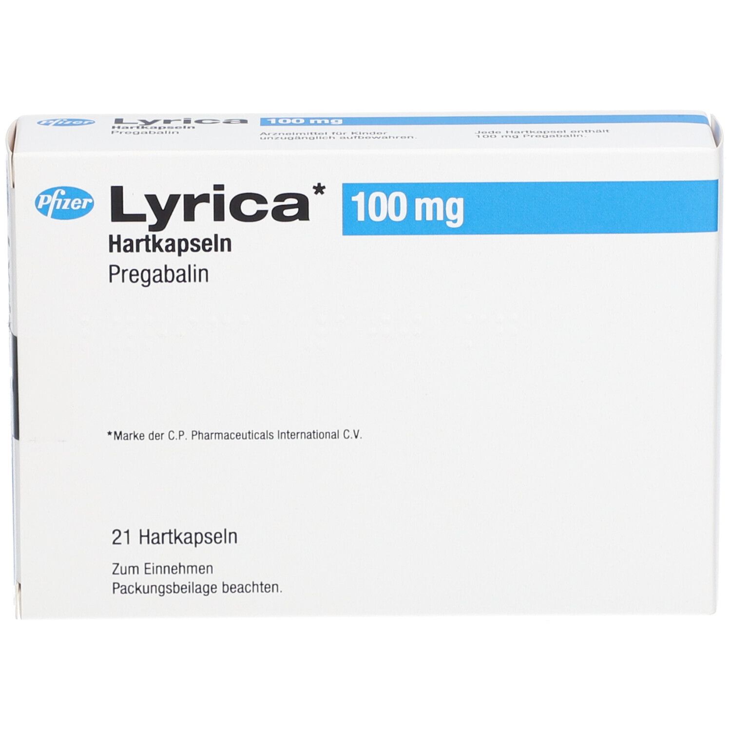 LYRICA 100 mg Hartkapseln