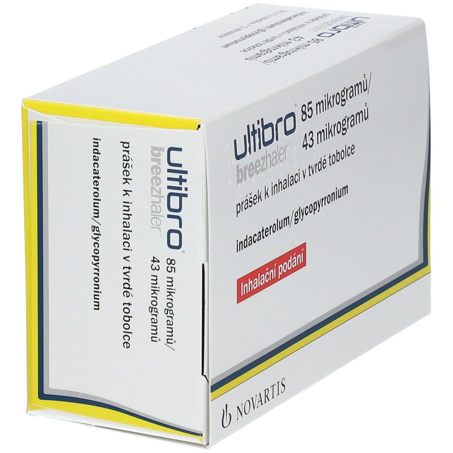 Ultibro Breezhaler 85 µg/43 µg Hartk.m.Plv.z.Inh. 30 St Hartkapseln mit Pulver zur Inhalation