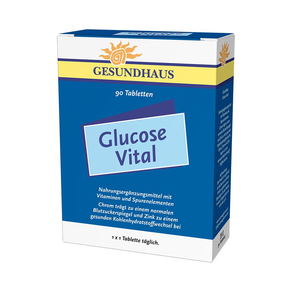 Gesundhaus Glucose Vital Tabletten 90 St