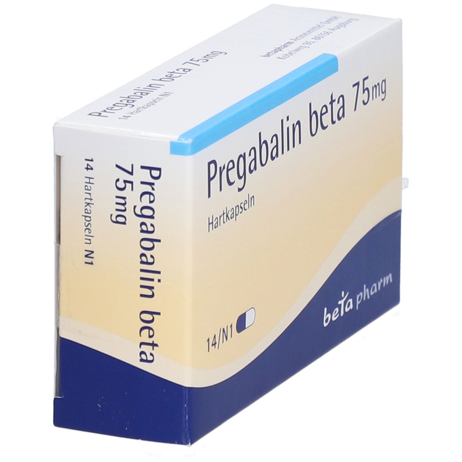 Pregabalin beta 75 mg