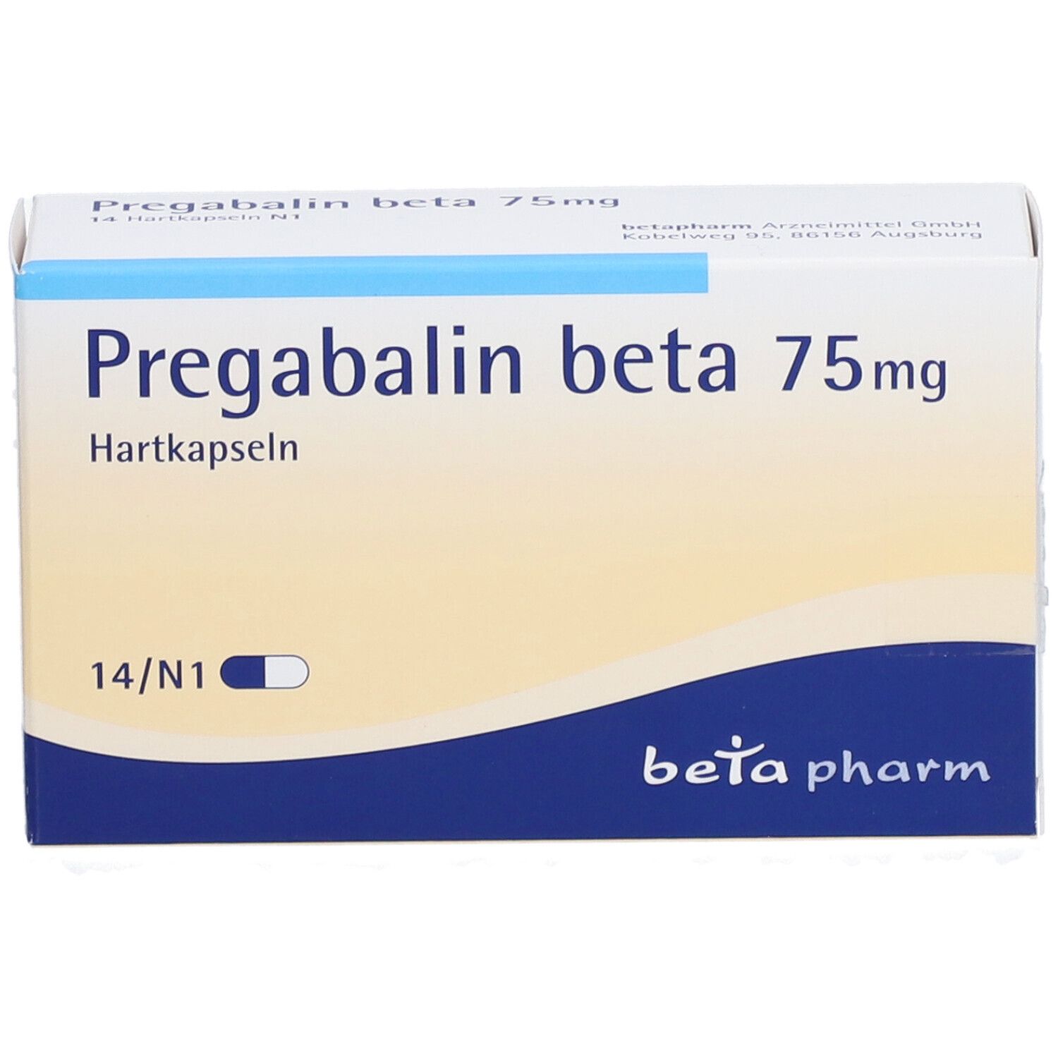 Pregabalin beta 75 mg