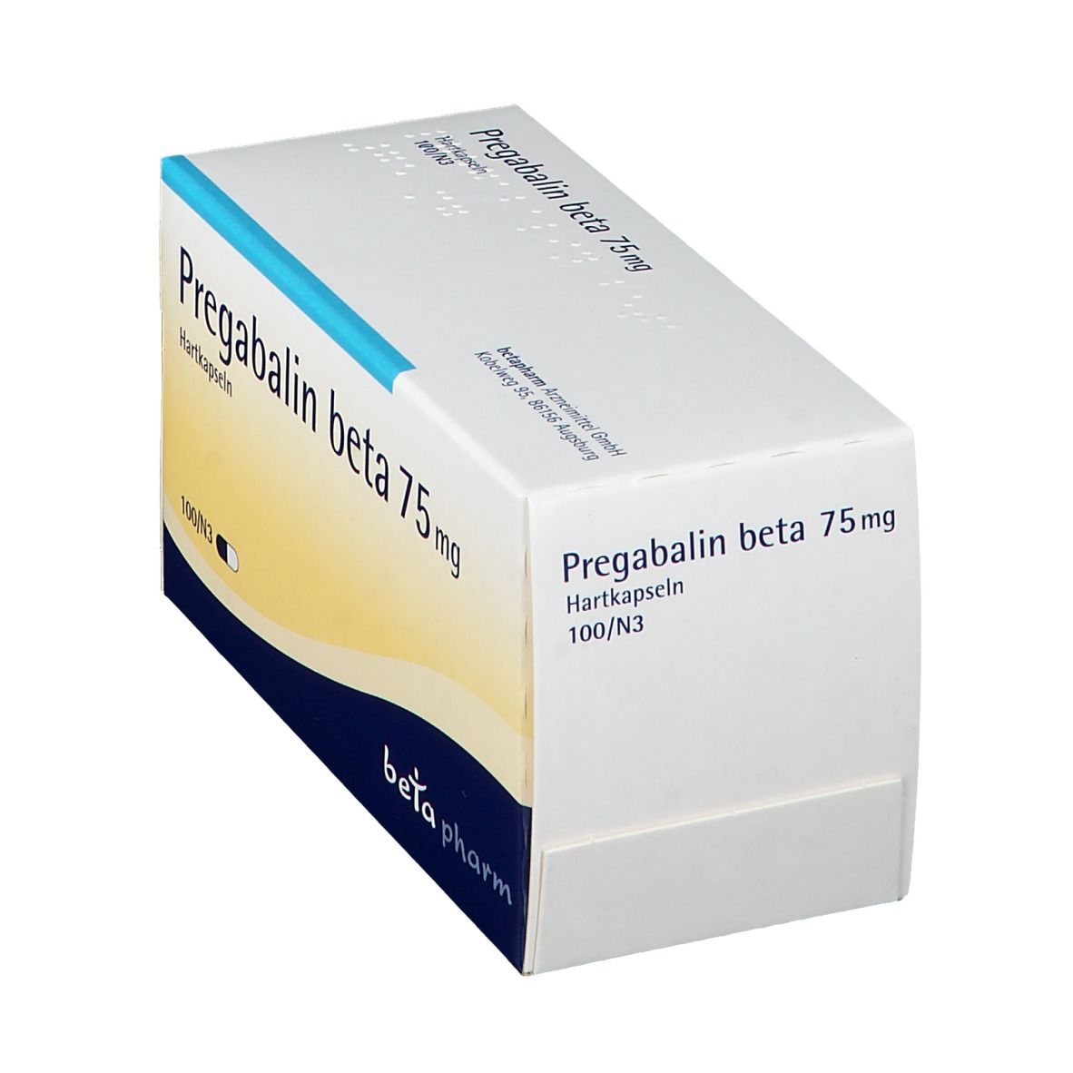 Pregabalin beta 75 mg Hartkapseln 100 St