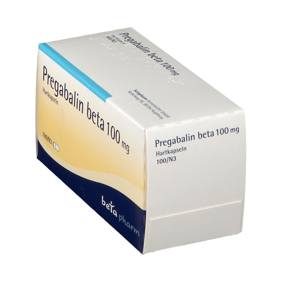 Pregabalin beta 100 mg Hartkapseln St