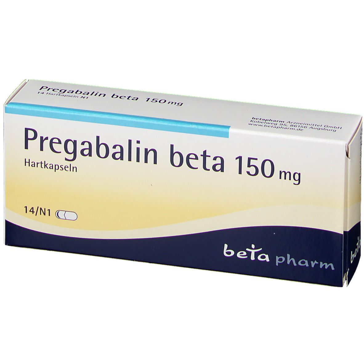 Pregabalin beta 150 mg