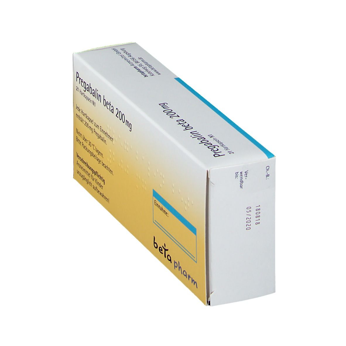 Pregabalin beta 200 mg