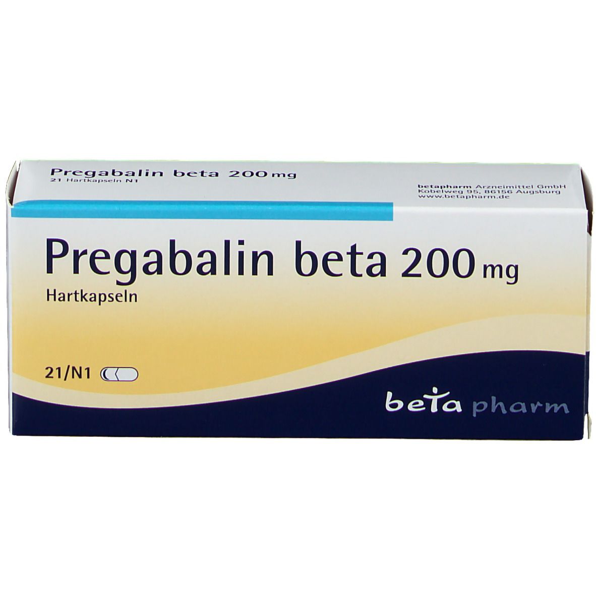 Pregabalin beta 200 mg