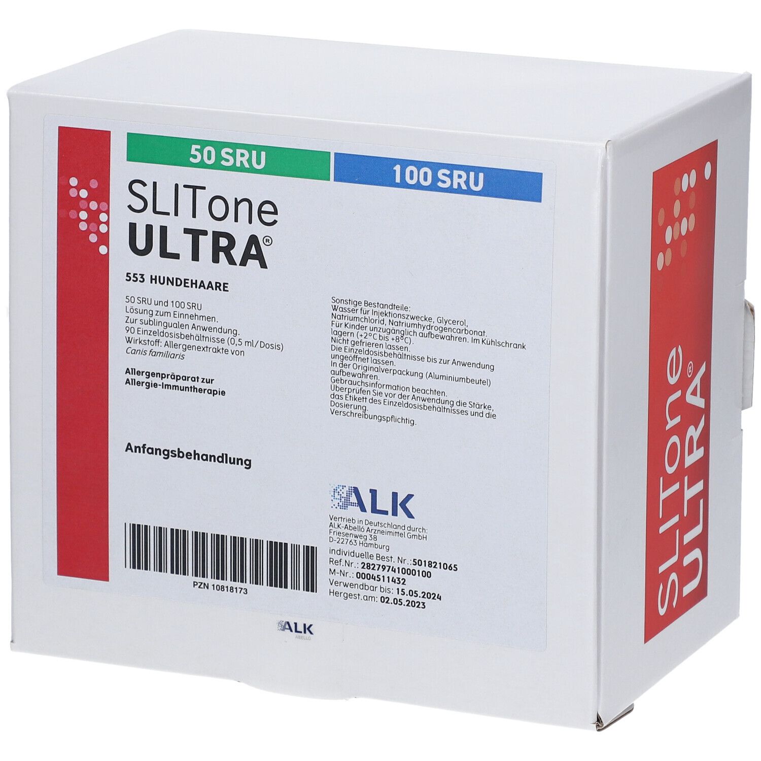 SLITONE ULTRA® 553 Hundehaare Anfangsbeh.Tropfen